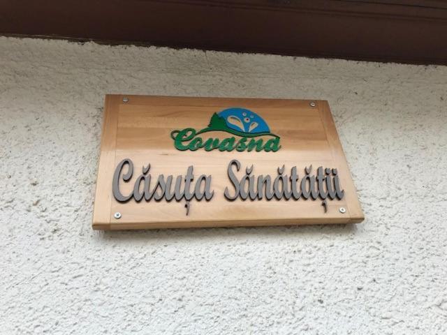 Casuta Sanatatii Hotel Covasna Bagian luar foto